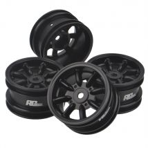 Aluminum Wheels Rims for 1/10 RC Car Tamiya Mini Cooper M05 Pro M06 M07 M08 M-Chassis SW-01 MF-01X MB-01 Upgrade Parts