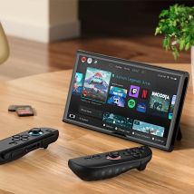 Custodia Protettiva in TPU+PC Anti-Caduta per Console da Gioco Portatile, Guscio Protettivo Completo Antiscivolo per NS Switch 2