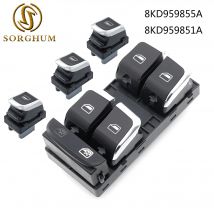 Sorghum Chrome Auto Master Fenster Elektrische Steuerung Schalter Taste Für AUDI A4 S4 Q5 B8 Allroad 8KD 959855 Ein 8KD 959851 Ein 8K 0959851 F