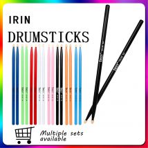 IRIN Drumstick Jazz Drum 5A Massivholz Paar Drum Sticks Robuste Ahorn Trommel Universal Zubehör Percussion Musik Instrument