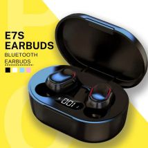 E7S TWS Drahtlose Kopfhörer Bluetooth Kopfhörer Steuerung Sport Headset Wasserdichte Mikrofon Musik Kopfhörer Arbeit Auf Alle Smartphones