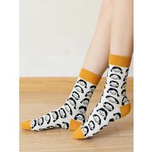 Japanese Harajuku Style Cartoon Woman Socks Cotton with Kawaii Bear Rabbit Funny Socks Women for Spring Autumn Winter 11801