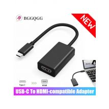 USB-C To HDMI-compatible Cable Type C To HDMI Adapter USB 3.1 Male To Female Converter for MacBook2016/Huawei Matebook/Smasung