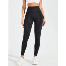 Schnell trocknende Outdoor-Yogabekleidung für den Sport, einfarbige Yogahosen für Damen und Fitnesshosen mit hüfthebendem Design