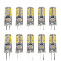 10pcs G4 Led Bulb 2W 3W 5W 9W 12W 15W 12V AC220V Saving Silicone Lamp 360Beam Angle Replace halogen Light Spotlight Chandelier