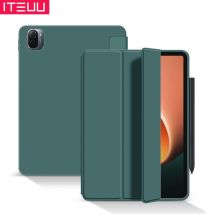 Custodia Morbida in Silicone per Tablet Xiaomi MI Pad 8 7 6 5 6S 7S Pro 12.4 Ultra Redmi K Pad 2 SE 8.7 11 12.1 Pollici con Supporto