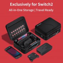 Borsa per Nintendo Switch 2 Console di gioco Gamepad Controller Accessori Custodia rigida Custodia da viaggio Valigia da trasporto