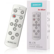 Telecomando Wireless ML-L7B bianco Commander per Nikon Z5 Z30 Z6II Z7II Zfc Z50 P950 A1000 B600 P1000; Sostituire Nikon ML-L7