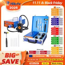 Hikity 1000W Macchina per la riparazione di ammaccature a induzione magnetica Set di strumenti per la riparazione di ammaccature senza vernice per auto Riscaldatore a induzione elettromagnetica