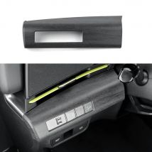 Copertura del pannello dei pulsanti dell'interruttore di regolazione dei fari con venature del legno per Hyundai Kona 2024 2025 Accessori interni LHD