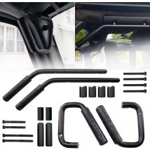 Haltegriffe hinten und vorne aus Aluminium für Jeep Wrangler JK JKU 4-Türer 2007–2018 Zubehör
