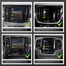 Android13 8 core for Volvo Wireless CarPlay 2024 Volvo XC90/XC60/XC40/S90/S60/V90/V60 multimedia video Android Auto adapter WiFi