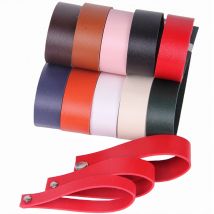 2 Meter 10-25mm bunte Kunst Echt leder Schmuck Schnur Schnur Spitze Seil Kunstleder DIY Tasche Halskette Armband finden