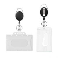 Arbeitskartenhalter aus Acryl-Kunststoff, vielseitig einsetzbar, aus hartem PVC, Ausweishalter, Schutzabdeckungen für Bürobedarf