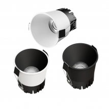 Mini faretto LED COB antiriflesso 3W 5W 7W 10W 12W 15W Faretto LED dimmerabile da incasso 18W 110V 220V Lampada da soffitto per illuminazione interna