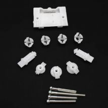 Auto zubehör Scheinwerfer Einstellen Schraube Teller Clip Reparatur Set 533941141 für VW Passat Santana Jetta Scirocco II Audi 80 100