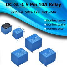 Relais SRD-05VDC-SL-C SRD-12VDC-SL-C SRD-24VDC-SL-C 5-polig 10A/Relais SRD-5V SRD-12V SRD-24V DC-SL-C