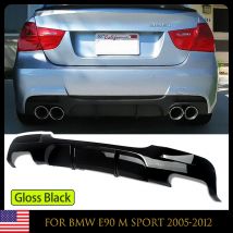 Performance Style per BMW serie 3 2005-2013 325i 335i E90 E91 M Sport paraurti posteriore diffusore