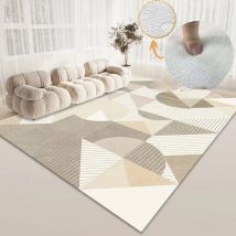 Geometrisch bedruckte Dekoration Home Teppich Wohnzimmer modernen Stil 200x250 großflächige Teppiche für Schlafzimmer weiche rutsch feste Matte Kinder