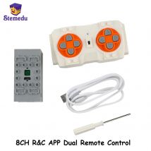 MOULD KING 2,4 G R/C APP Dual Fernbedienung 4,0 Intelligente Bausteine Lithium-Batterie Box für 13108 motorisierte Auto Modell