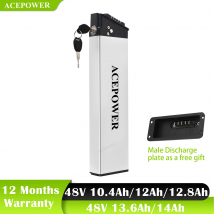 Batteria Ebike 48V 10.4Ah 12.8Ah 13.6Ah 14Ah Batteria per bicicletta elettrica incorporata pieghevole per Lafly X3 samebike LO26 20LVXD JINGHMA