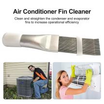 Air Conditioner Fin Cleaning Heat Dissipation Brush Condenser Dryer Stainless Steel Cleaning Brush Air Conditioner Slat Comb