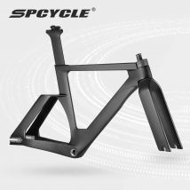 Spcycle TR032 Aero cuadro de bicicleta de pista de carbono geometría moderna tecnología EPS conjunto de cuadro de bicicleta de piñón fijo de alta gama