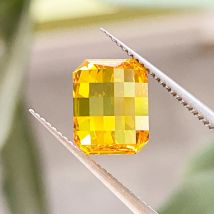 Eme Jewe One 100% Synthetic Zirconia 8mmX10mm Square Pixel Cut Gemstone for Charms Advanced Jewelry Making Materials DIY