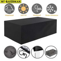 Outdoor Furniture Covers Waterproof Rain Snow Dust Wind-Proof Anti-UV Oxford Fabric Garden Lawn Patio Furniture Covers 40 Size