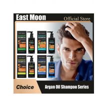 Men Argan Oil Shampoo Series Scalp Massage Deeply Cleansing Strengthen Split Ends Dandruff Control Pure Plant Hair Care Shampoo