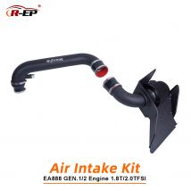 Kit de tubería de admisión de aire frío de alto flujo con filtro para VW Golf V VI Passat Jetta CC Beetle Caddy Eos Scirocco Sharan Tiguan Touran