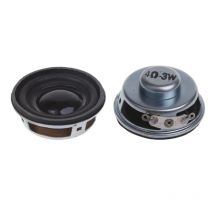 OOTDTY 2Pcs 1.5Inch 40MM Mini Portable Speakers 4ohm 3W Full Frequency Stereo Sound Small Hifi Speaker