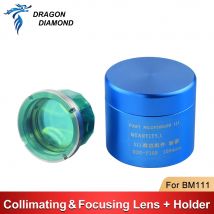 Raytools BM111 Laserkönigungs- und Fokussierlinse D30 F100 F125 F155 F200 0-3KW mit Linsenhalter für Faserschneidkopf