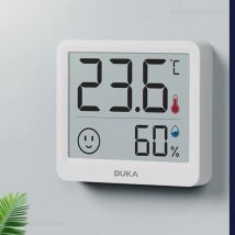 DUKA TH1 Electronic Temperature and Humidity Meter High Precision Vertical Infant Room Thermometer Digital Meter for Home