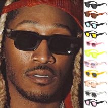 Kleines Rechteck polarisierte Sonnenbrille Frauen Mode Retro Marke quadratische Sonnenbrille Männer klassische Vintage schwarz Punk Shades uv400