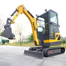 Miniescavatore da 1,8 tonnellate 2 tonnellate EPA EURO5 Kubota Motore miniescavatore insaccatore Fattoria Piccolo escavatore 1 tonnellata 3 tonnellate Prezzo della macchina personalizzato