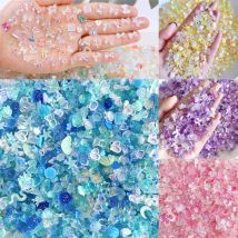 50 sztuk 3D kolorowe mieszane Kawaii żywica Nail Art dżetów Charms wykwintna biżuteria akrylowa