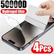 1-4 Stück Hydro gel folie für Realme c67 c35 c31 c25 c17 c15 c21 c12 c11 9 pro plus 8 7 pro 8i 6i 5 3 2 gt Master Displays chutz folie