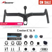 Ullicyc Creston IC Sl X Vollständige interne Kabelführung Rennradlenker T1000 Carbon Gravel Integriertes Cockpit DI2 mit Halterung