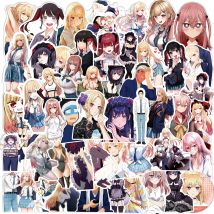 10/30/50szt Anime My Dress up Darling Cartoon Naklejki DIY Deskorolka Laptop Motocykl Telefon Samochód Wodoodporna Naklejka Naklejka Zabawki