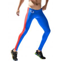 GANYANR Brand Running Tights Men Sports Leggings Basketball Yoga Pants Compression Fitness quick Dry Slim Nylon Sportswear Gym