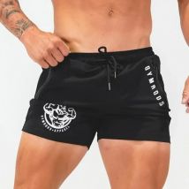 Pantaloncini sportivi da uomo Allenamento da palestra Pantaloncini da corsa Bodybuilding Jogging Allenamento fitness estivo Pantaloni corti da jogging Pantaloni da spiaggia maschili