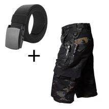 Sommerneue taktische Herren-Shorts mit mehreren Taschen, lässige und langlebige wasserdichte Arbeitshose, geeignet für Outdoor-Wanderausflüge