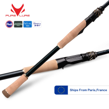 Canna da spinning PURELURE DANCE S822H ML H per spigola Canna da pesca a lancio lungo ad alto tenore di carbonio in accessori FUJI, più mulinello da spinning