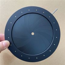 1 Stück Einstellbare Blende 6mm-98mm Mechanische Irisblende für Mikroskop-Kameraobjektiv-Modul DIY Nachrüst-Adapterring