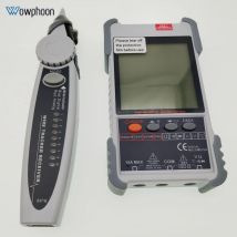 Lan Netzwerk Kabel Tester Tool, Hintergrund beleuchtung Analoga Digitale Suche POE Test, Kabel Kopplung Multimeter, LCD Display, maßge schneiderte