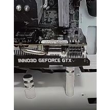 ITX Small Case GPU Holder Anti-bending Bracket Jack Support Frame All-aluminum Metal Magnetic Bottom