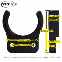 Morsetto portautensili CAT40 per utensili CNC Clip portautensili ABS CAT40 per cambio utensile automatico Macchina per incidere fresatrice CNC