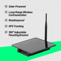 D5L Outdoor Solarbetriebener LoRa-Knoten-Repeater mit Eingebauter Batterie und Heltec LoRa32 V3 SX1262 ESP32 BLE WiFi für Meshcore/Mesh
