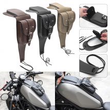 Motorrad Gas Tank Dash Konsole Center Tasche Tasche PU Leder für Sportster 1200 Seventy Two XL1200V 2012–2016